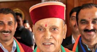 Dhumal to be BJP's CM candidate in Himachal