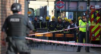 'Bucket bomb' attack on London train injures 22