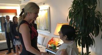 Ivanka Trump meets Sushma Swaraj, calls her 'charismatic' in tweet