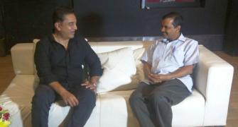 Kamal Haasan, an Aam Aadmi? Kejriwal meets actor for lunch