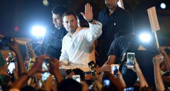 'PM must start work on Beti Bachao': Rahul taunts Modi in midnight march