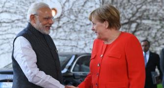 Modi had a 'wonderful' meeting with German Chancellor Merkel