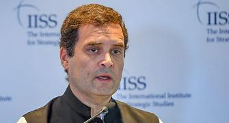 RSS like Muslim Brotherhood, says Rahul in UK; BJP hits back