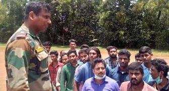 Army Major 'on leave' saved hundreds in Kerala