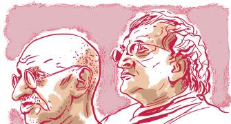 What ideas informed Gandhi's inner life?