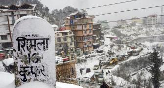 Winter Wonderland! Shimla receives season's first snowfall