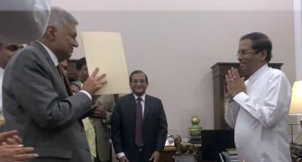 Sri Lankan president reinstates Wickremesinghe as PM