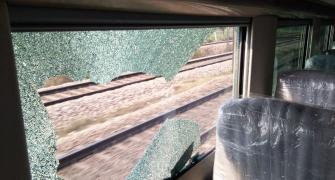 India's fastest train pelted with stones during trial run