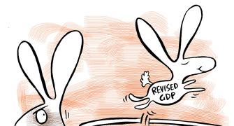 Revised GDP numbers out of govt's hat!