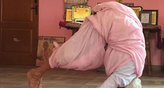 At 97, yoga guru is India's oldest Padma Shri