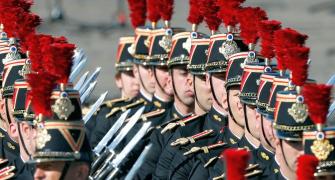 Military parades that inspired Trump