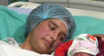Woman, injured in army camp attack, delivers baby girl
