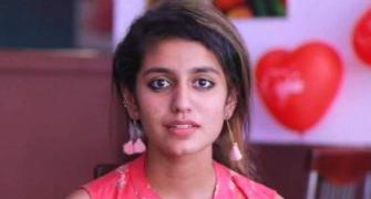 Relief for 'wink' girl Priya Varrier as SC stays cases against her
