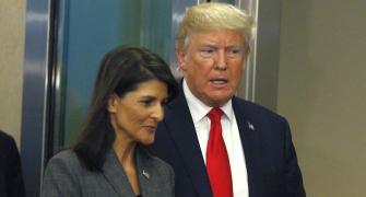 Haley calls rumours of affair with Trump 'disgusting'
