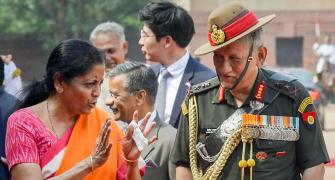 Indian military is fit and ready: Sitharaman