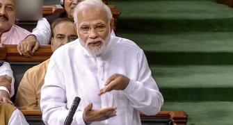 In 90-minute speech, Modi tears into Congress, Opposition