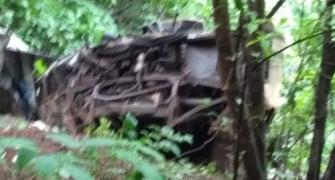 33 dead after bus carrying university staff falls into gorge in Maharashtra