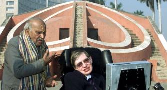PHOTOS: When Hawking visited India