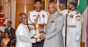 PHOTOS: Illaiyaraja, Ghulam Mustafa Khan, 41 others given Padma awards