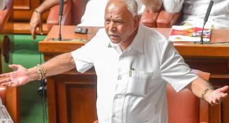 Facing defeat, Yeddyurappa quits without a trust vote