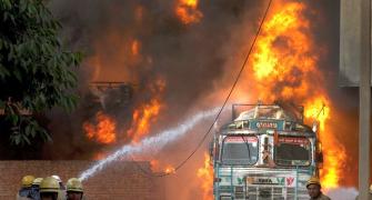 IAF helps in dousing Malviya Nagar fire; godown owner arrested