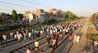 People couldn't hear horn of the train due to firecrackers: Locals