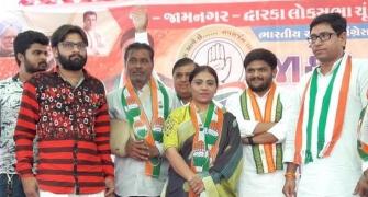 Wife in BJP, cricketer Jadeja's dad, sis join Congress