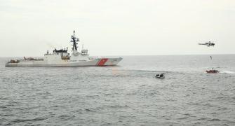 PHOTOS: India, US Coast Guards hold joint exercise