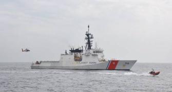 Coast Guard rescues 12 sailors with Pak agency's help