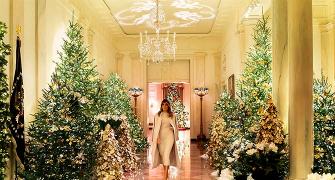Melania Trump shows off White House Christmas decor