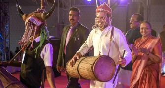 WATCH: Rahul dances at tribal festival in Chhattisgarh
