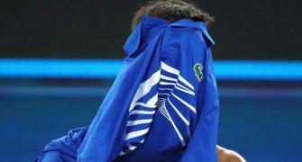 Can you identify the players at the Australian Open?