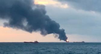 14 killed as ships with Indian, Turkish crews catch fire near Russia