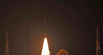 ISRO launches military satellite, students' payload Kalamsat