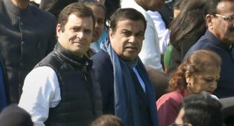 R-Day parade: After 2018 fiasco, Rahul gets front row seat with Gadkari