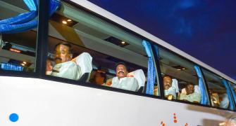 'Karnataka MLAs never left Mumbai; still in city'