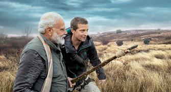 Modi turns adventurous, to appear on Man vs Wild show