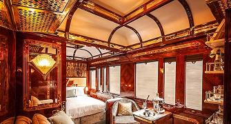 On board the world's most luxurious train