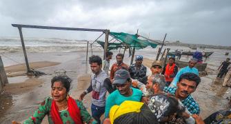 Cyclone Vayu spares Gujarat, moves towards Oman