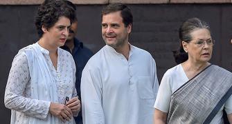 Gandhi family's SPG cover withdrawn; Cong protests