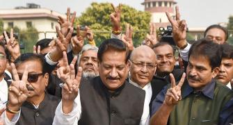 'BJP ka khel khatm': Sena-NCP-Cong welcome SC order
