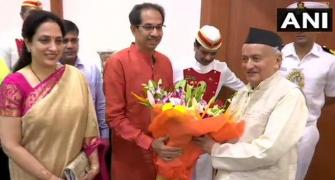 CM-designate Uddhav Thackeray meets Governor