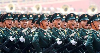 PHOTOS: China's 70th-year parade shows military might