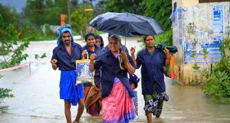 PHOTOS: Heavy rain lashes Karnataka, Kerala