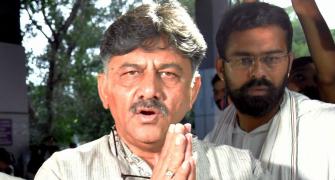 'Vendetta politics': Congress on Shivakumar's arrest