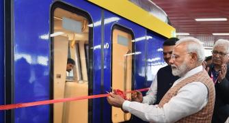 PM rolls out first 'Make in India' Metro coach