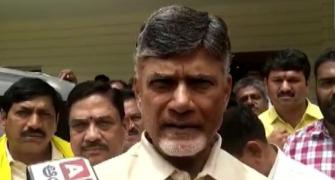 Won't give up, says Naidu as cops lock gates of house