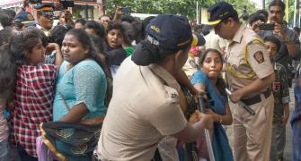 Students protest outside Bachchan's home; 22 detained