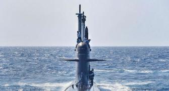 PIX: India's 2nd Kalvari class submarine INS Khanderi