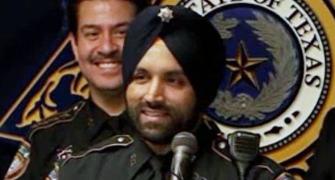 Americans mourn killing of first Sikh cop in Texas